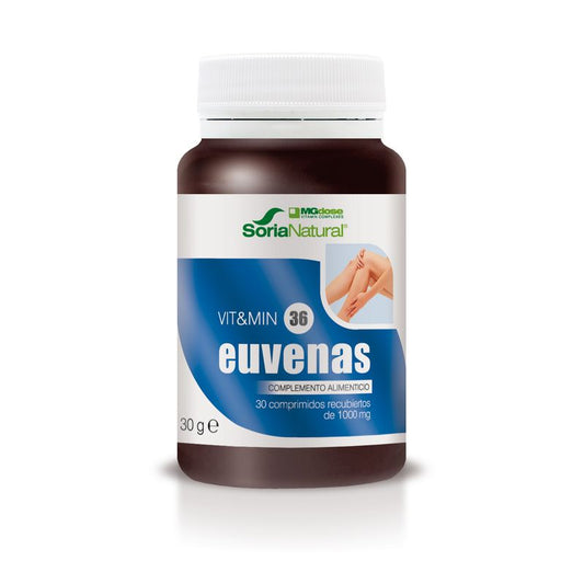 Mgdose Vit & Min 36 Euvenas , 30 comprimidos de 1000 mg