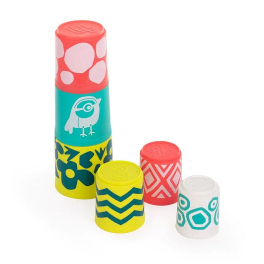 Miniland Apilables Para Bebés: Stacking Cups  