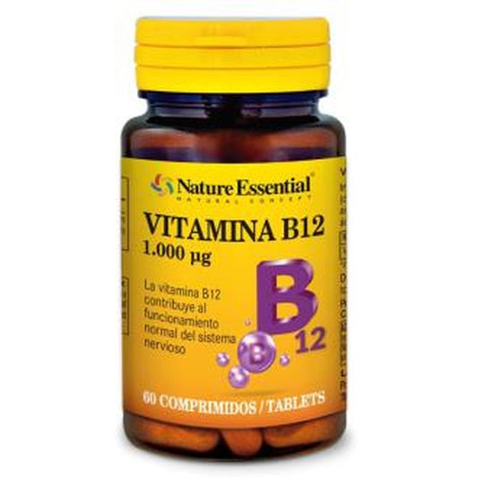 Nature Essential Vitamina B12 1000Mcg 60 Comprimidos