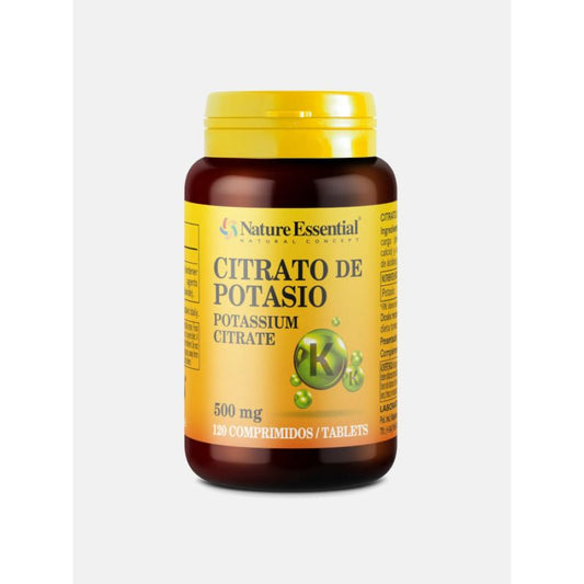 Nature Essential Citrato De Potasio 500Mg 120 Comprimidos