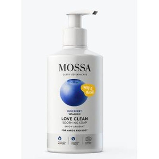 Mossa Love Clean Jabon Calmante Manos-Cuerpo 300Ml. Eco 