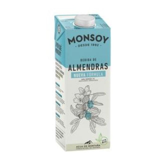 Monsoy Bebida Vegetal De Almendra 1Lt 6Uds. Bio 