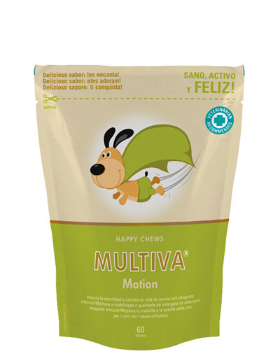 Vetnova Multiva Motion, 60 Chews, snack para perros