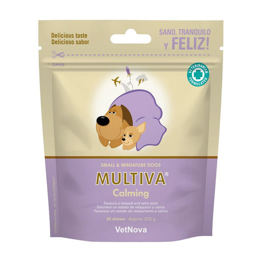 Vetnova Multiva Calming Perros Pequeños y Miniatura 25 chews