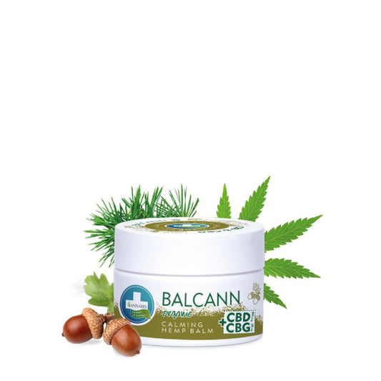 Balcann CBD + CBG Bálsamo Orgánico Corteza De Roble 2 en 1, 50 ml