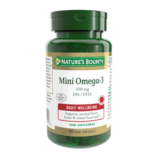 Nature'S Bounty Mini Omega-3 450 mg - 60 gominolas