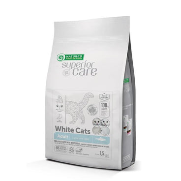 Natures P White Gato Adult All Breed Arenque Grainfree 1,5Kg