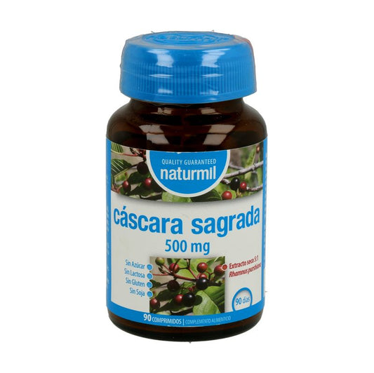Naturmil Cascara Sagrada 500 Mg , 90 comprimidos   