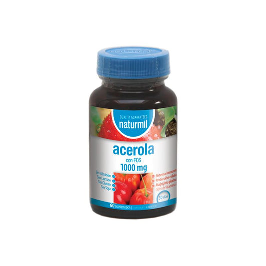 Naturmil Acerola , 60 comprimidos de 1000 mg