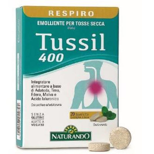 Naturando Tussil 400 20 Comprimidos Sg Vegan 