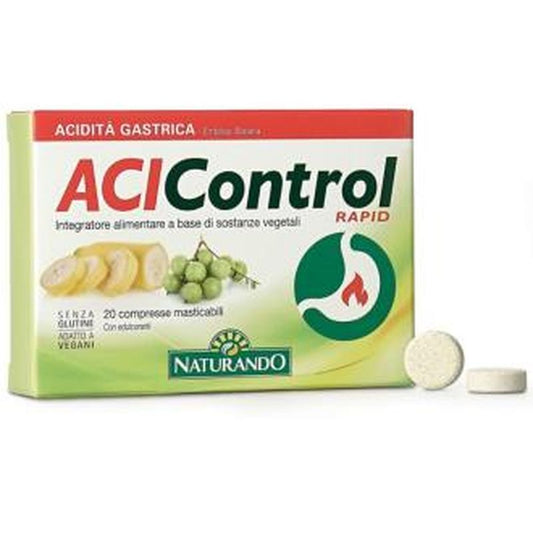 Naturando Acicontrol Rapid 20 Comprimidos 