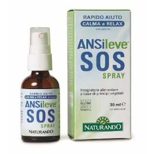 Naturando Ansileve Sos Spray 30Ml. Sg Vegan 