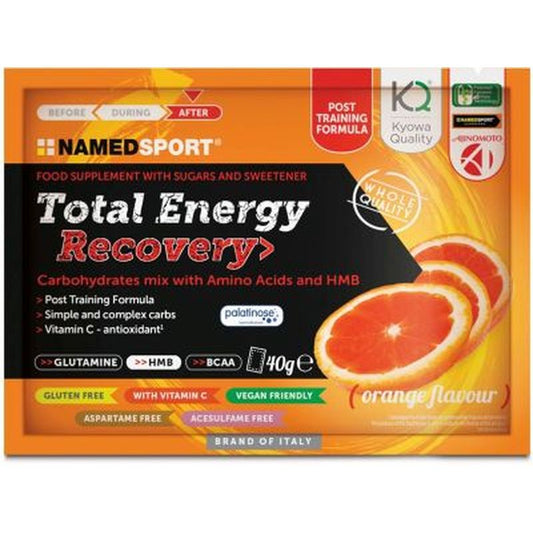Named Sport Total Energy Recovery Orange 32Bolsitas. 