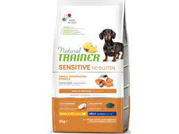 Natural Trainer Canine S/Gluten Adult Salmon 7Kg, pienso para perros