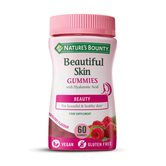 Nature'S Bounty Beautiful Skin Gummies con Ácido Hialurónico 60 gominolas
