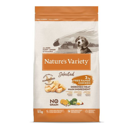 Nature'S Variety Canine Puppy Selected Pollo, 10 kg, pienso para perros