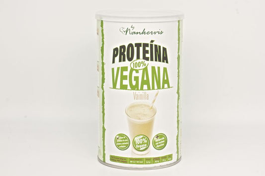 Nankervis Proteina Vegana Sabor Vainilla, 450 Gr      