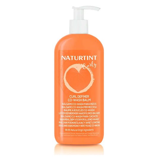 Naturtint Bálsamo Co-Wash Metodo Curly Para Cabellos Ondulados y Rizados, 330 ml