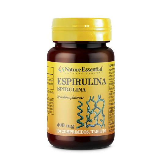 Nature Essential Espirulina , 100 comprimidos