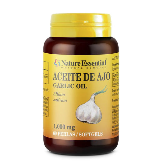 Nature Essential Aceite De Ajo , 60 perlas