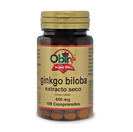 Obire Ginkgo Biloba , 100 comprimidos