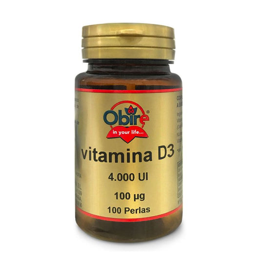 Obire Vitamina D3 , 100 perlas