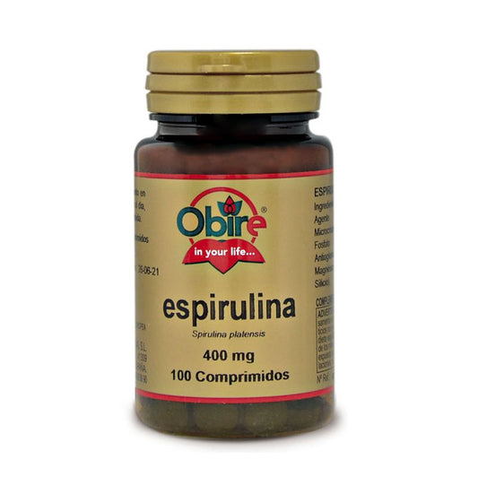 Obire Espirulina , 100 comprimidos