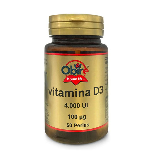 Obire Vitamina D3 , 50 perlas