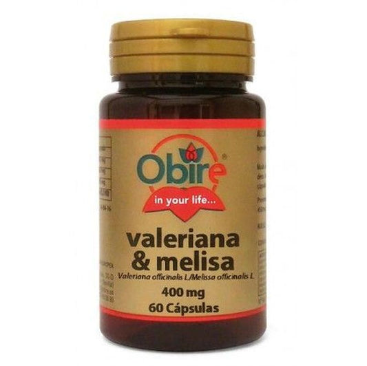 Obire Valeriana + Melisa , 60 cápsulas