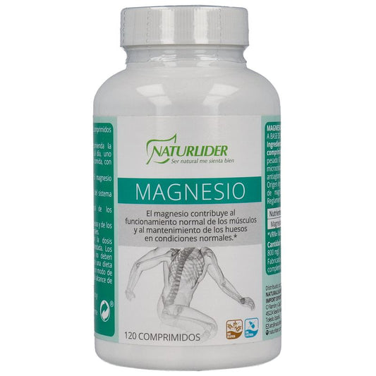 Naturlider Carbonato Magnesio , 120 comprimidos