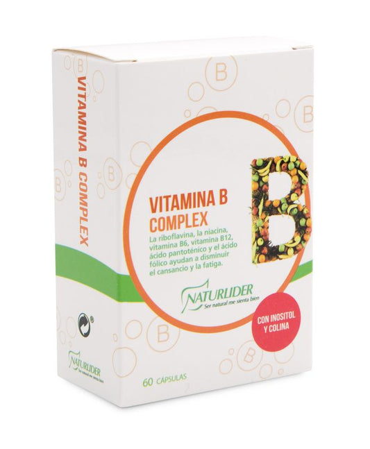 Naturlider Vitamina B Complex, 60 Cápsulas      
