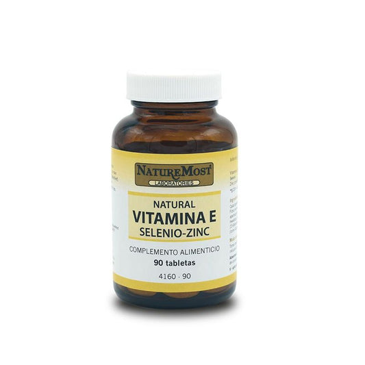 Naturemost Vitamina E + Selenio + Zinc , 90 tabs