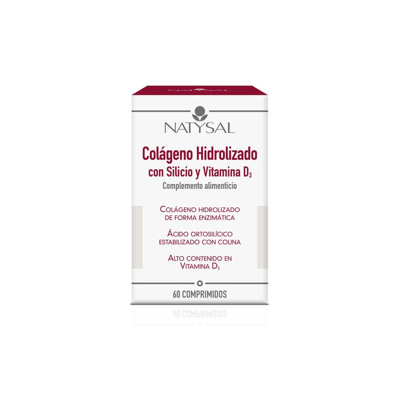 Natysal Colageno Con Silicio Vit D3 , 60 comprimidos   