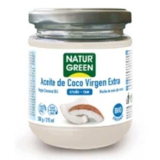 Naturgreen Aceite Virgen De Coco 1ª Presion Frio 200Gr. Bio 