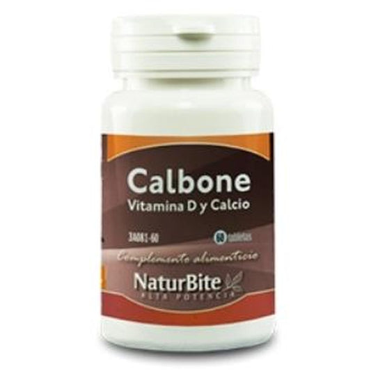 Naturbite Calbone (Vit.D Y Calcio) 60 Comprimidos