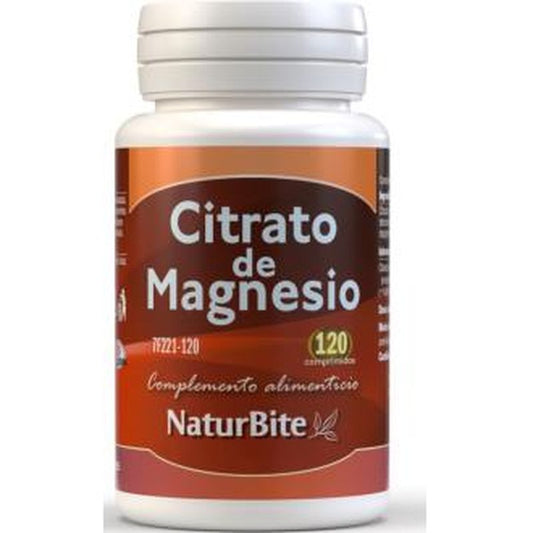 Naturbite Citrato De Magnesio 120 Comprimidos