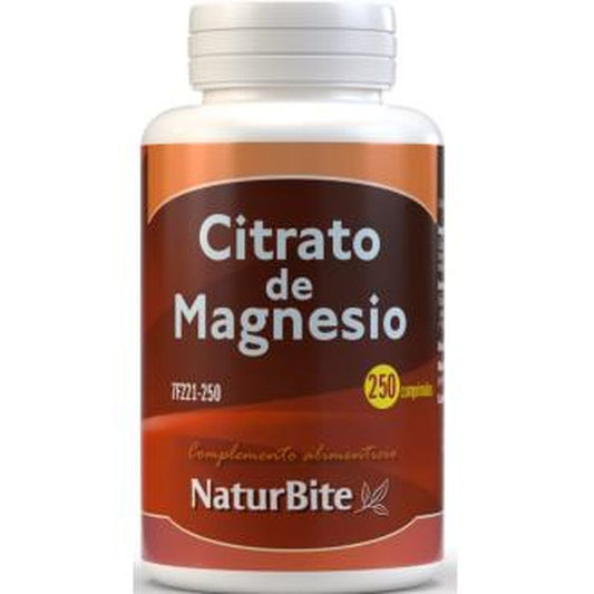 Naturbite Citrato De Magnesio 250 Comprimidos