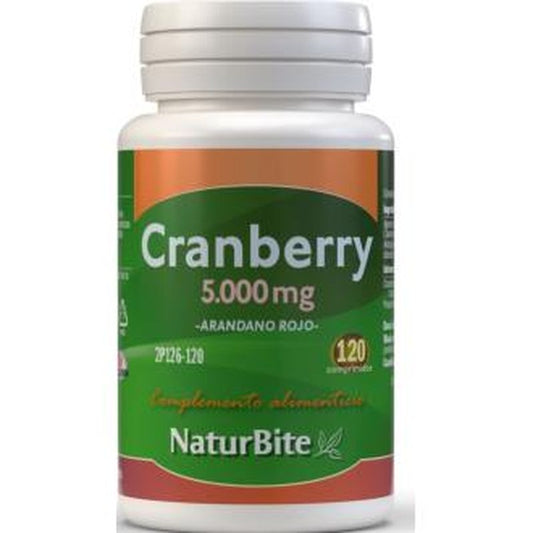 Naturbite Cranberry Arandano Rojo 5000Mg. 120 Comprimidos