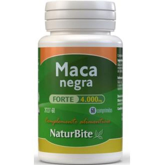 Naturbite Maca Negra Forte 4000Mg. 60 Comprimidos
