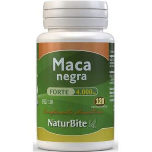 Naturbite Maca Negra Forte 4000Mg. 120 Comprimidos