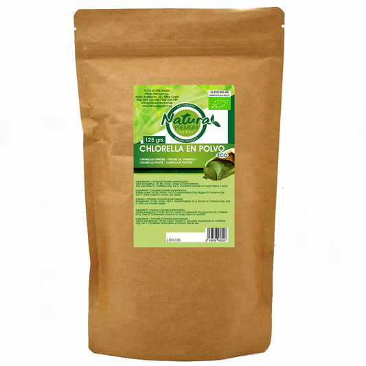 Natura Premium Chlorella En Polvo Bio , 125 gr