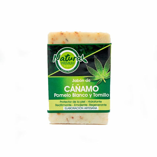 Natura Premium Jabon Cañamo-Pomelo Blanco Y Tomillo , 100 gr