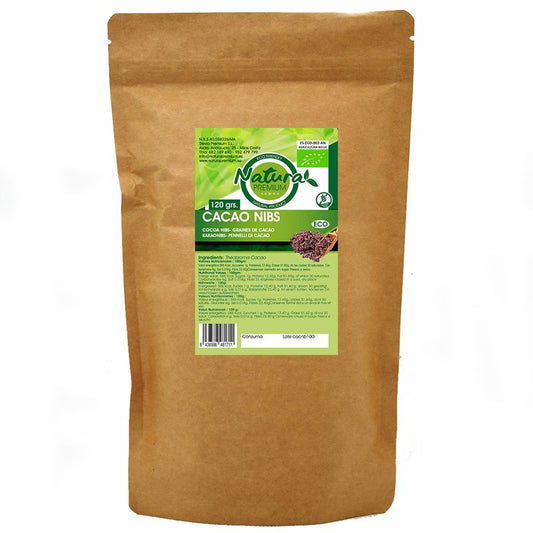 Natura Premium Cacao Nibs Bio , 120 gr