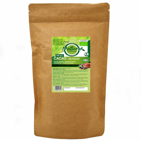 Natura Premium Cacao En Polvo Bio , 100 gr