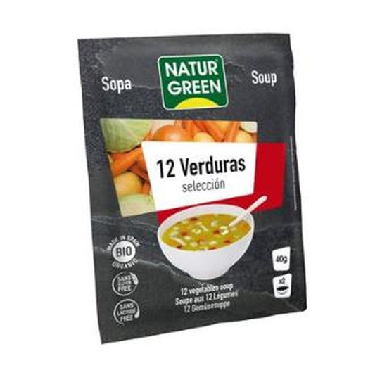 Naturgreen Sopa De 12 Verduras Seleccion 6Sbrs. 