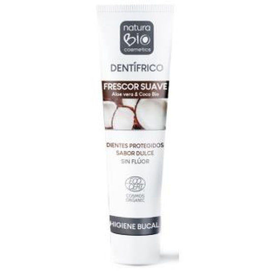 Naturabio Cosmetics Dentifrico Frescor Suave Aloe-Coco 75Ml. Bio 