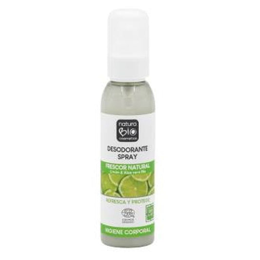 Naturabio Cosmetics Desodorante Frescor Natural Limon-Aloe Spray 100M 