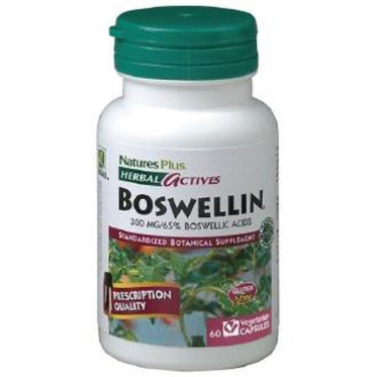 Natures Plus Boswellin 300Mg. 60Cap. Herbal Actives 