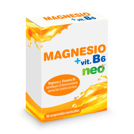 Neo Magnesio + B6, 30 comprimidos