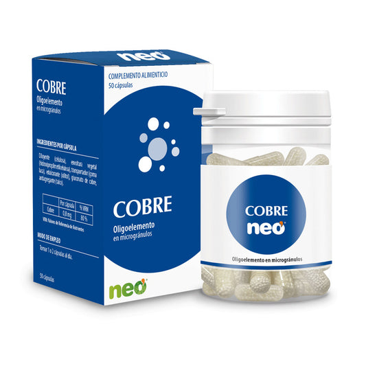 Neo Cobre, 50 cápsulas